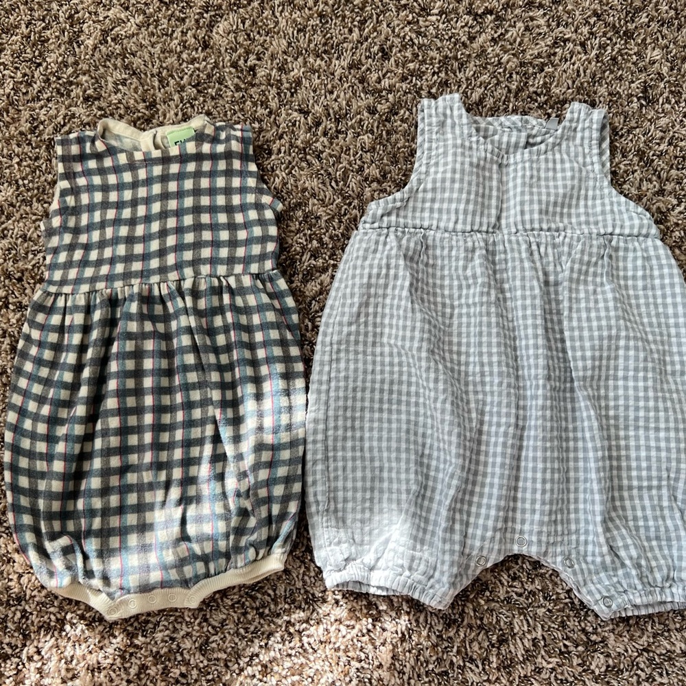 fub Cloudy Blue Baby Romper Get free Romper
